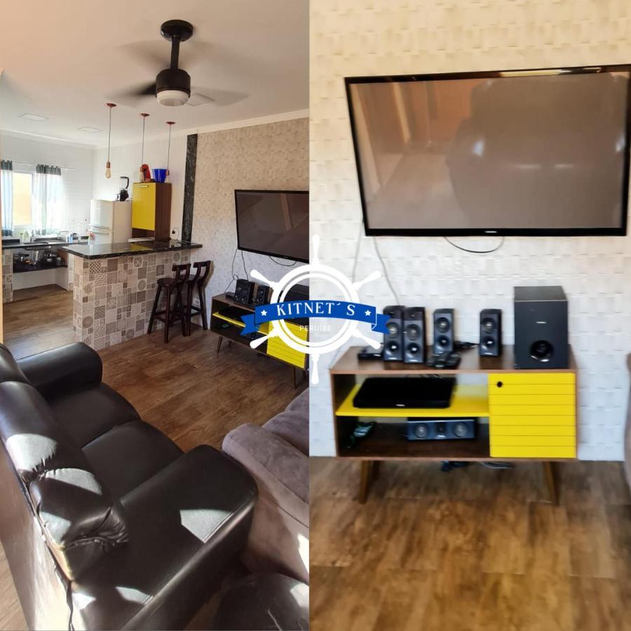Casa Temporada Com Wi-Fi E Garagem Privativa Peruibeヴィラ エクステリア 写真